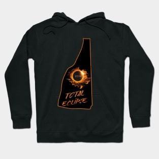 Total Eclipse 2024 New Hampshire Hoodie